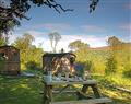 Take things easy at Bluebell Shepherd Huts; Crickhowell; Mid Wales