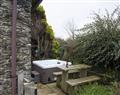 Lay in a Hot Tub at Badgers Way Cottage, Trevorrick Farm; Padstow; Cornwall