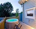 Relax in your Hot Tub with a glass of wine at Swanpool, Great Field Lodges; Braunton; Devon
