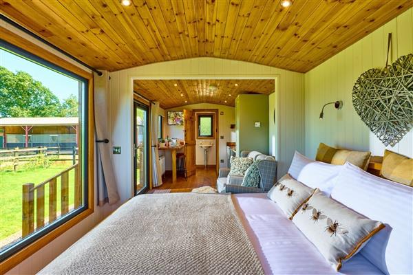 Abberley Shepherd’s Hut in Worcestershire