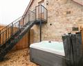 Relax in your Hot Tub with a glass of wine at Apartment 1; ; Nether Wyresdale near Scorton