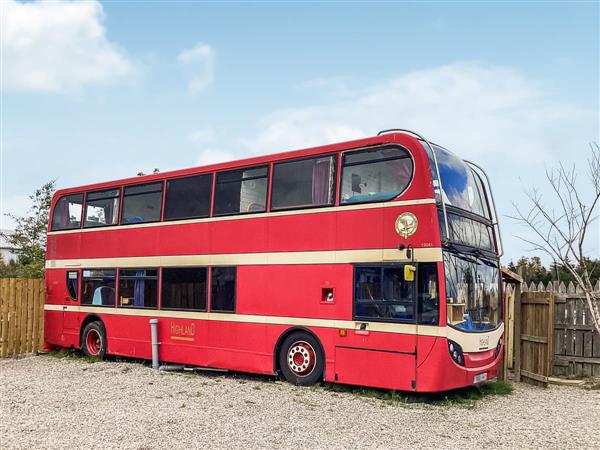 Archie The Double Decker Bus in Ross-Shire