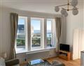 Enjoy a glass of wine at Bay View Apartment 1; Cornwall