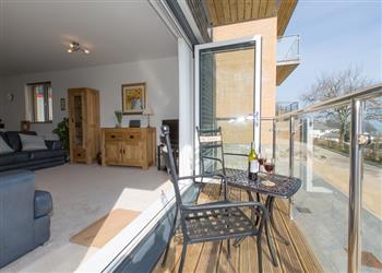 Bay View Apartment in Duporth, Cornwall