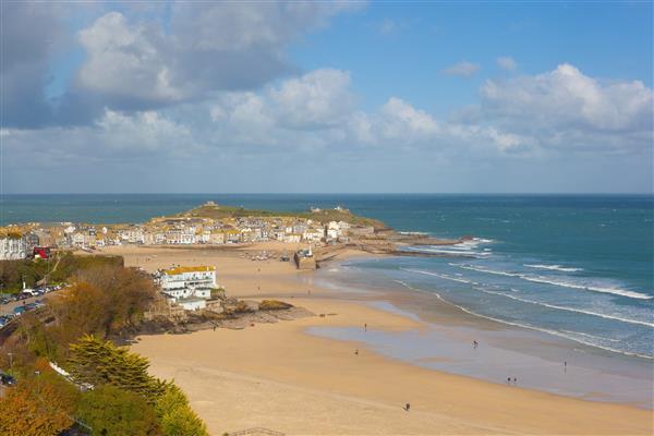 Beach View in Cornwall
