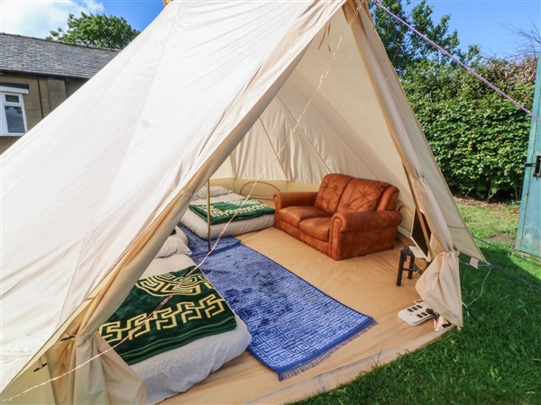 Bell Tent Three in Derbyshire