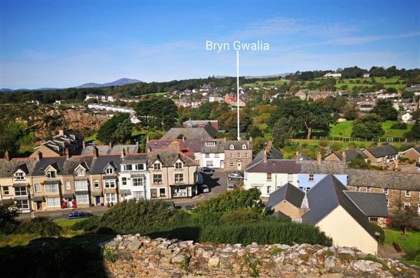 Bryn Gwalia in Criccieth, Lleyn Peninsula, Gwynedd