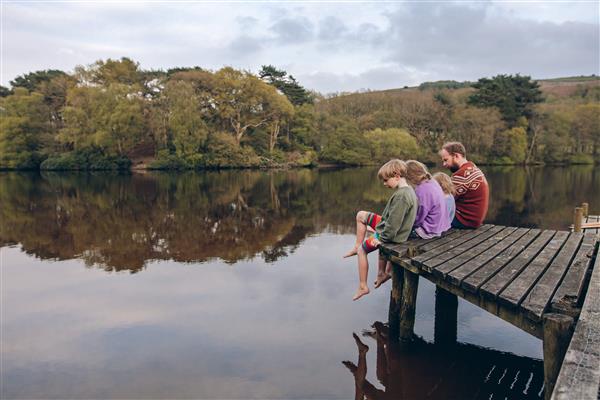 Canvas hideaway with private outdoor shower at Wyresdale Park in Lancashire