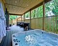 Lay in a Hot Tub at Cedar Lodge - South View Lodges; Exeter; Devon