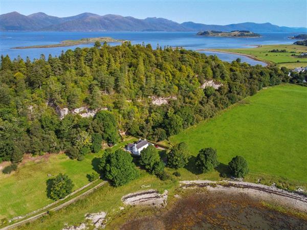 Cliff Cottage in Port Appin, Argyll