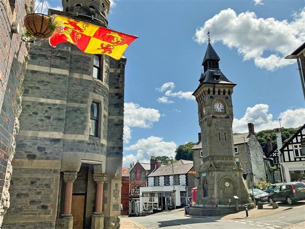 Clock Tower View in Powys