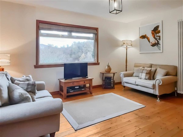 Clunie Dam Lodge in Perthshire