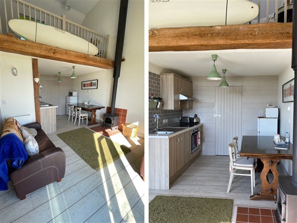 Countryside cottage with wood fire near the coast in Isle of Wight