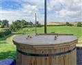 Lay in a Hot Tub at Curlew Cottage; Dumfriesshire