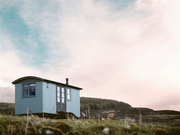 Curlew Shepherds Hut in Perthshire