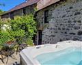 Lay in a Hot Tub at Dolgoy Cottages - Snuggle Cottage; Dyfed