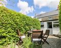 Enjoy a glass of wine at Driftwood Cottage; ; Porthleven