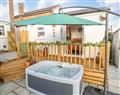 Relax in your Hot Tub with a glass of wine at Dwaradin; ; Matlock