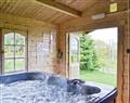 Relax in a Hot Tub at Fingask Log Cabin; Perth; Perthshire