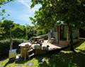Relax in your Hot Tub with a glass of wine at Foxy Shepherd's Hut; ; Penzance