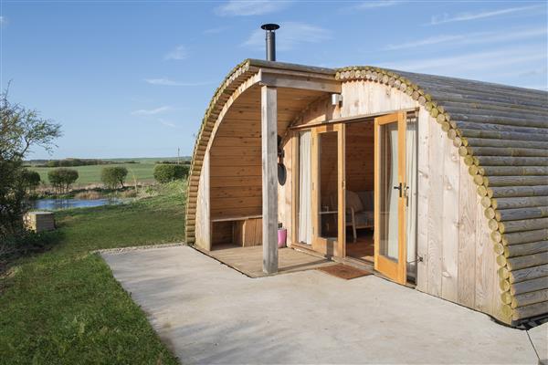 Glamping Pod 5 Shelter in Lebberston, North Yorkshire