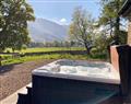 Relax in your Hot Tub with a glass of wine at Glenview; Angus