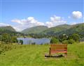 Enjoy a glass of wine at Grasmere View Cottage; Ambleside; Cumbria