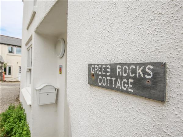 Greeb Rocks Cottage in Cornwall