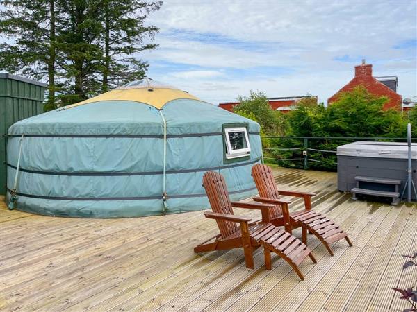 Green Yurt in Fisherie, Aberdeenshire