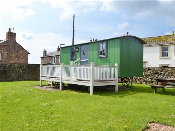 Hannah's Shepherds Hut in Bowness-on-Solway, Cumbria