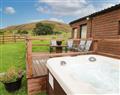 Relax in your Hot Tub with a glass of wine at Hillcrest Croft; ; Chipping