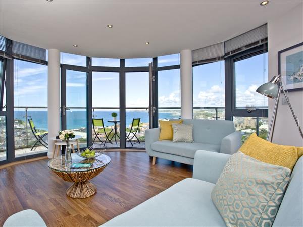 Horizons View Penthouse in Newquay, Cornwall