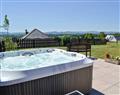 Relax in your Hot Tub with a glass of wine at Kirkland Burn; Dumfriesshire
