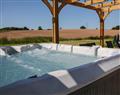 Relax in your Hot Tub with a glass of wine at Langley Barn; ; Kirk Langley near Brailsford