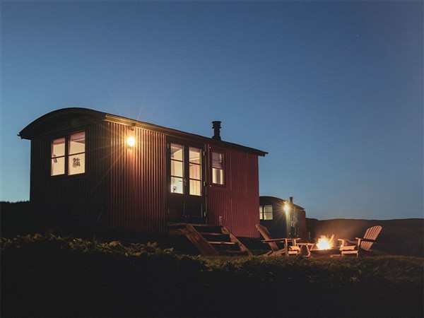 Lapwing Shepherds Hut in Perthshire