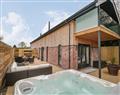 Lay in a Hot Tub at Lugg View; ; Cross Keys near Hereford