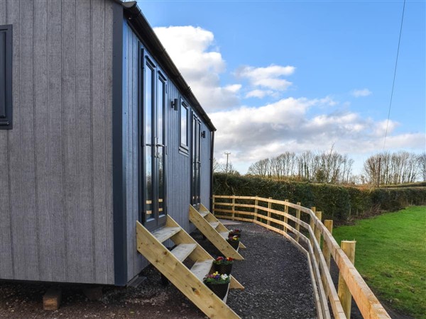 Meadows View Shepherd's Hut in Cumbria