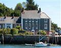 Enjoy a glass of wine at New Quay House; Flushing; South West Cornwall
