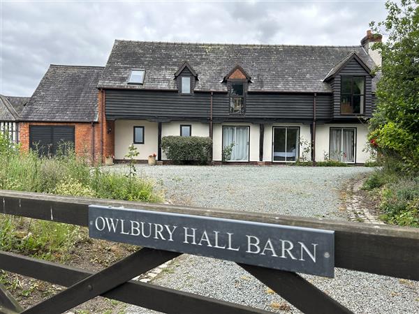 Owlbury Hall Barn in Powys