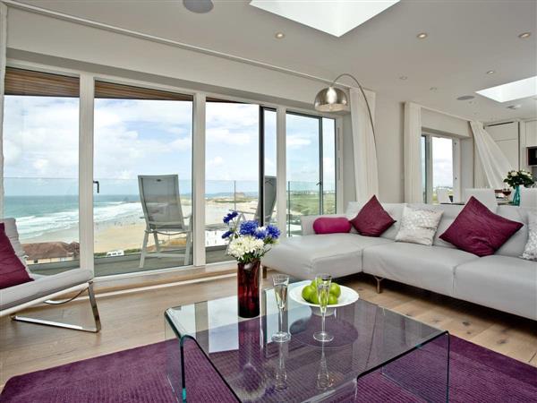 Penthouse at Fistral in Cornwall