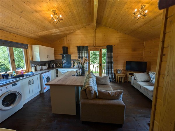 Pet Friendly - Lodge at Riverview Holiday Park in Roxburghshire