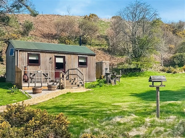 Pinecone Cabin in Peebleshire