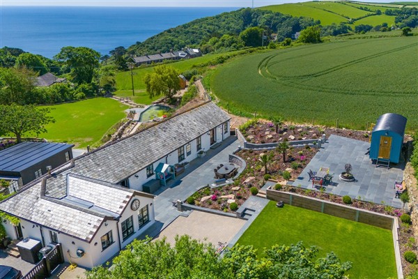 Pleydon Meadow in Polperro, Cornwall