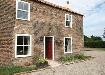 Post Box Cottage in Croft, near Skegness, Lincolnshire