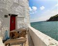 Enjoy a glass of wine at Rock Cottage; Portmellon; South East Cornwall