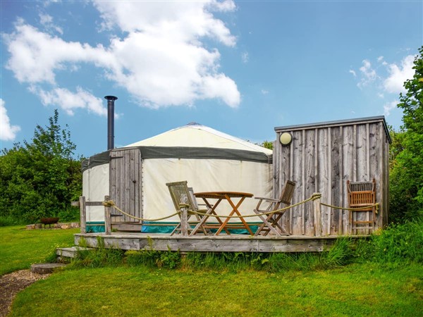 Russet Yurt in Beaminster, Dorset