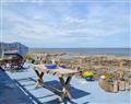 Relax in your Hot Tub with a glass of wine at Sea Yonder; Banffshire