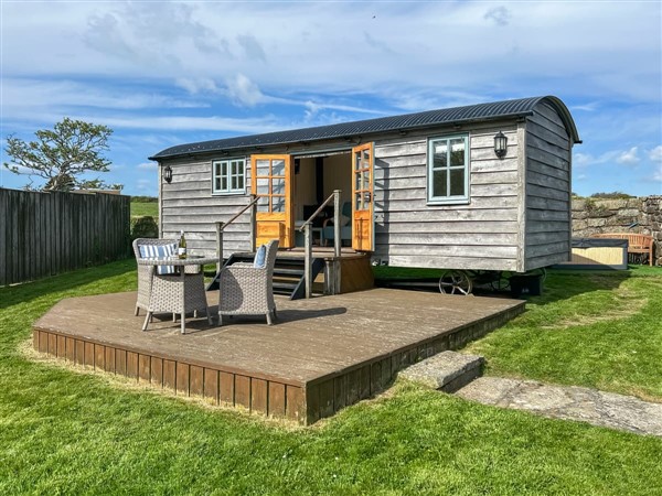 Shepherds Hut in Cornwall