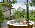 Relax in a Hot Tub at Spruce Shepherd's Hut; Cheshire