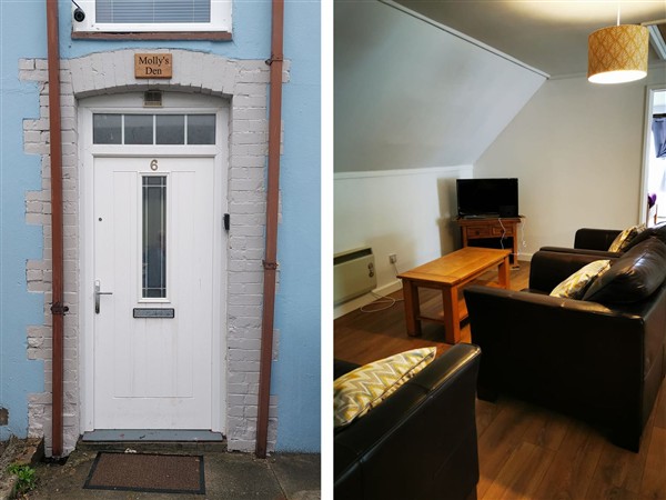 Surf-ready apartment with sea views in town in Cornwall
